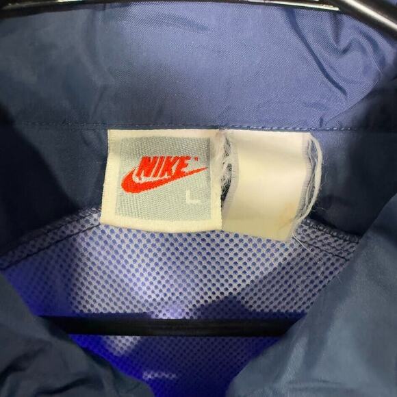 Vintage Nike Windbreaker Embroidered Swoosh Jacket Men’s Large 90s‎ White Tag - Picture 5 of 5